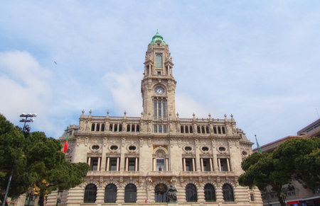 Porto City Hall, Liberdade Square, Porto, Portugal
