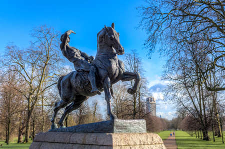 Horseman, Physical Energy monument by George Frederic Wattsのeditorial素材
