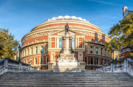 The royal Albert hall in South Kensington London, UKのeditorial素材