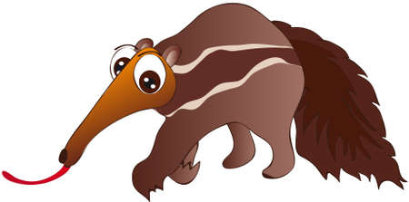 ant-eaterのイラスト素材