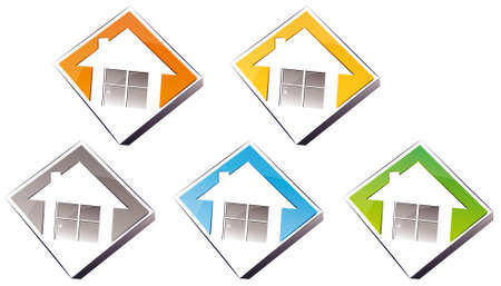 logo homeのイラスト素材