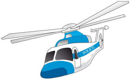 helicopterのイラスト素材
