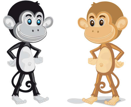 monkeyのイラスト素材