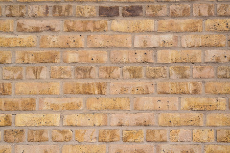 Red brick wall composition as an abstract background