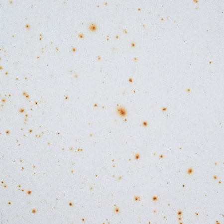 Rusty white wall fragments as a background texture