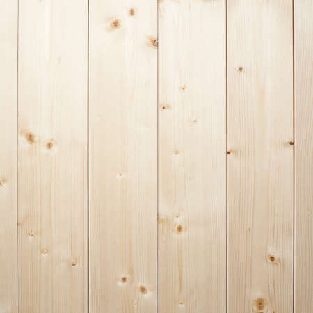 Composition made of polished pine wood board planks as a background textureの写真素材