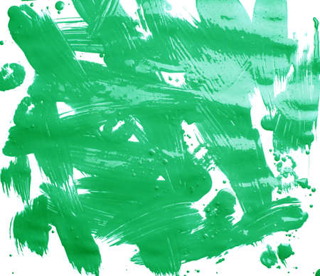 Surface covered with a multiple oil paint brush strokes as an abstract background compositionの写真素材