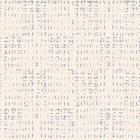 Vector tie dye seamless pattern. Hand drawn shibori print. Ink textured japanese background. Modern batic wallpaper tile. Watercolor indigo endless backdrop.のイラスト素材