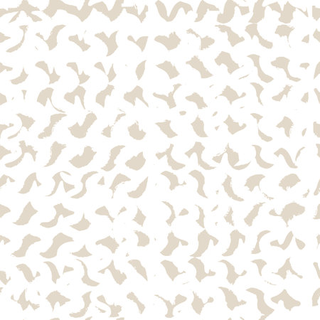 Vector tie dye seamless pattern. Hand drawn shibori print. Ink textured japanese background. Modern batic wallpaper tile. Watercolor ivory endless backdrop.のイラスト素材