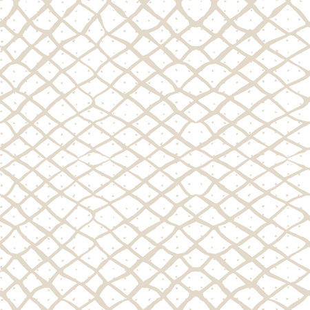 Vector tie dye seamless pattern. Hand drawn shibori print. Ink textured japanese background. Modern batic wallpaper tile. Watercolor ivory endless backdrop.のイラスト素材