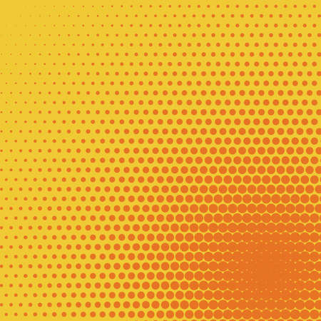Comic background Vector, retro dottedのイラスト素材