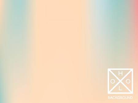 Holographic background. Gradient soft pastel colors backdrop. Minimal creative vector gradient. Mesh holographic foil. Creative neon template for banner. Vibrant print.のイラスト素材