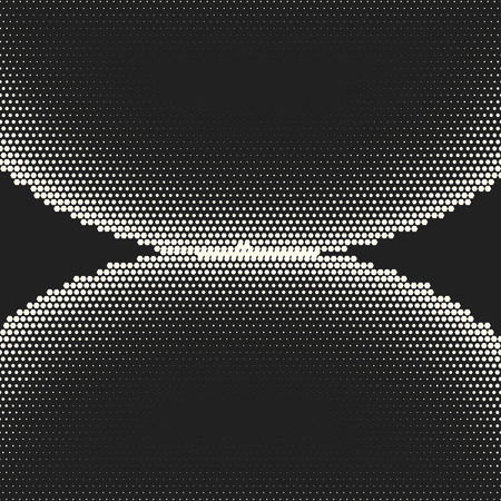 Comic halftone background. Vector retro dotted template for labels and sketches. White and black geometric gradient for pop art designs. Vintage backdrop with isolated pattern for cartoon book.のイラスト素材