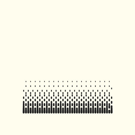 Comic halftone background. Vector retro dotted template for labels and sketches. White and black geometric gradient for pop art designs. Vintage backdrop with isolated pattern for cartoon book.のイラスト素材