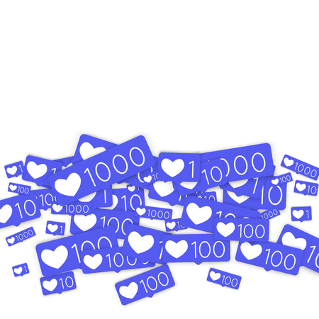 Social media marketing background. Blog design.  Social networks. Follow and Share Social Media Icons Background for App, Application, Marketing, Smm, Ceo, Web, Internet, Analytics, Business.のイラスト素材