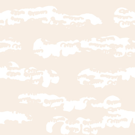 Stripe texture pattern. Ivory white japanese watercolor seamless print. Organic shibori vector tie...