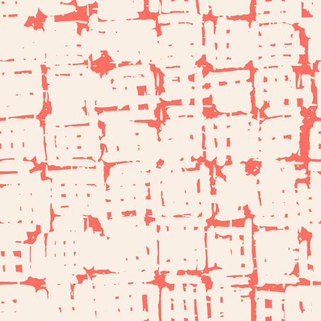 Rose and Beige tie dye seamless pattern.  Shibori seamless print. Watercolor hand drawn batik.  Handmade watercolour shirt tie dye pattern. Japan traditional tile. Crimson and Beige shibori.のイラスト素材