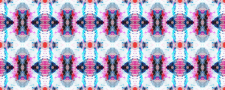Tie Dye Abstract Texture. Watercolor Shoji Design. Kimono Tile. Shibori Seamless Pattern. Batik Tie...