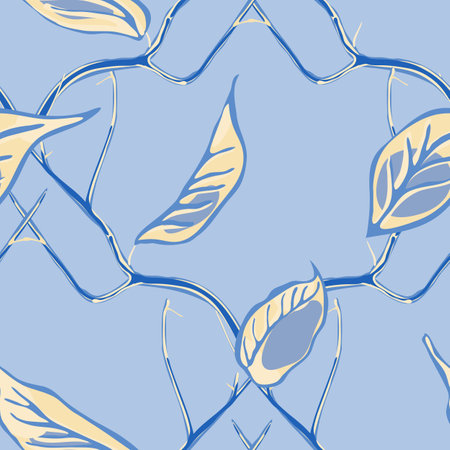 Vector Summer Citrus Print. Simple Marker Lime. Classic Blue and Indigo Botanical Illustration. Psychedelic Citron Motif. Modern Hand Drawn Background. Lemon Seamless Pattern.のイラスト素材