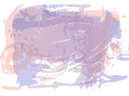 Sale Banner Brushstroke. Gradient Paintbrush. Classic Blue and Indigo Vector Brush Stroke. Isolated Splash on White Backdrop. Watercolor Textured Background. Abstract Fluid Splash.のイラスト素材