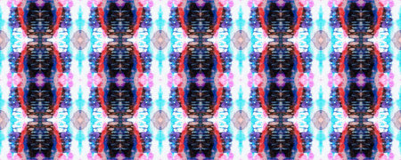 Watercolor Shoji Design. Tie Dye Abstract Texture. Red, White and Blue Organic Minimal Textile....