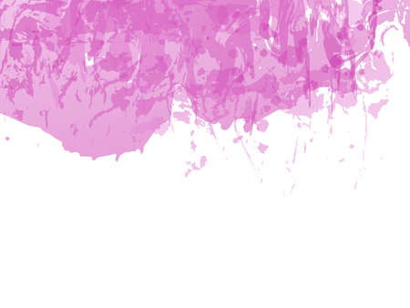 Vector Brush Stroke. Abstract Fluid Splash. Gradient Paintbrush. Watercolor Textured Background. Isolated Splash on White Backdrop. Sale Banner Brushstroke.のイラスト素材