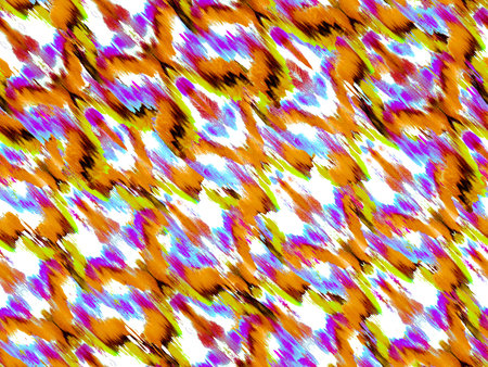 Watercolor Camouflage Design. Abstract Safari Tile. Green and Red Animal Camouflage Background....