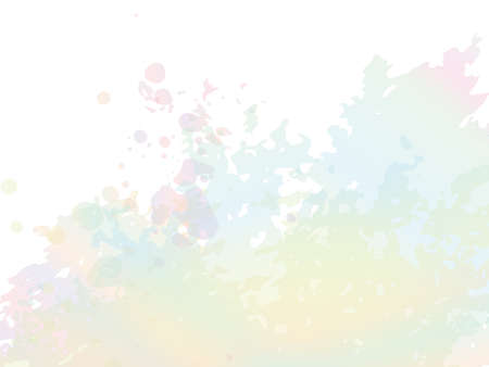 Vector Brush Stroke. Abstract Fluid Splash. Sale Banner Brushstroke. Gradient Paintbrush. Isolated Splash on White Backdrop. Holographic Watercolor Textured Background.のイラスト素材