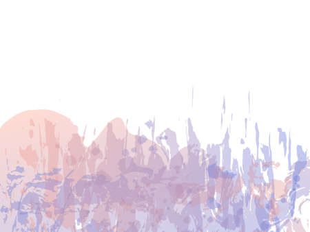 Vector Brush Stroke. Abstract Fluid Splash. Isolated Splash on White Backdrop. Watercolor Textured Background. Blue and Indigo Sale Banner Brushstroke. Gradient Paintbrush.のイラスト素材