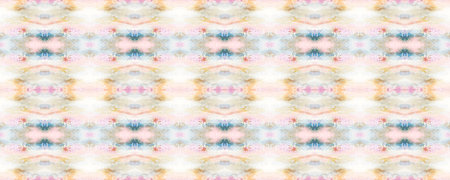 Watercolor Ethnic Design. Kilim Rug Random Texture. Paintbrush Aztec Background. Blue, Red, Purple Pastel Fun Rectangle Ikat Rapport. Ethnic Seamless Pattern. Chevron Geometric Swimwear Pattern.の写真素材