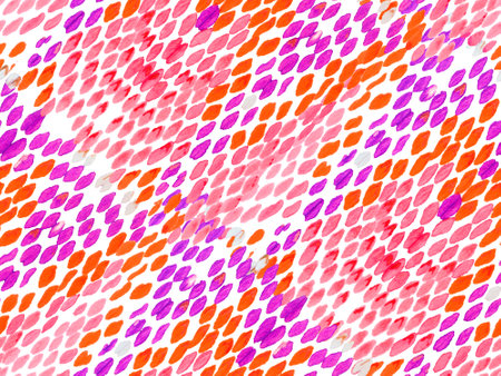 Vibrant Geometric Swimwear Pattern. Ethnic Seamless Pattern. Snake Skin Random Texture. Geo Symmetric Ikat Rapport. Watercolor Ethnic Design. Summer Rhombus Background.の写真素材