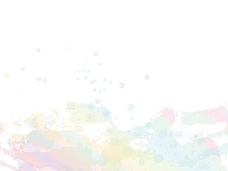 Vector Brush Stroke. Abstract Fluid Splash. Isolated Splash on White Backdrop. Gradient Paintbrush. Watercolor Textured Background. Holographic Sale Banner Brushstroke.のイラスト素材