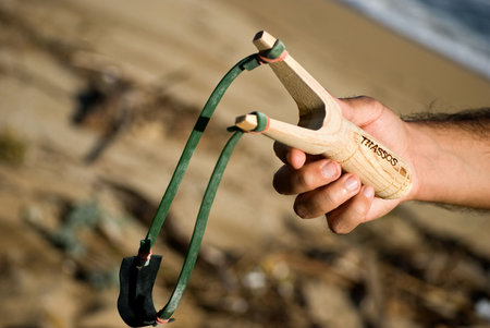 Souvenir slingshot from Thassos island