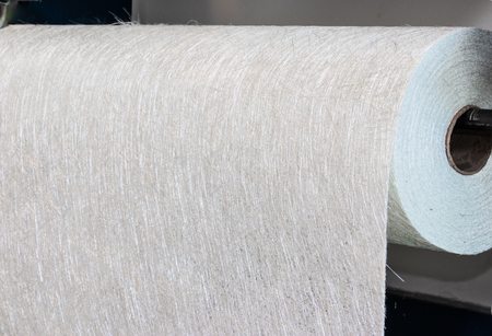 Fiberglass fabric composite roll material FMR Industryの写真素材