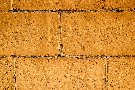 Stone rock brick block pattern texture in normal lightの写真素材