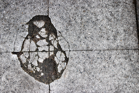 Stone rock brick block pattern texture in normal lightの写真素材