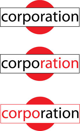 Corporation Logoのイラスト素材