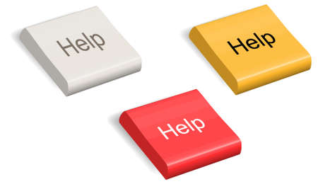   illustration of  computer key with a text のイラスト素材