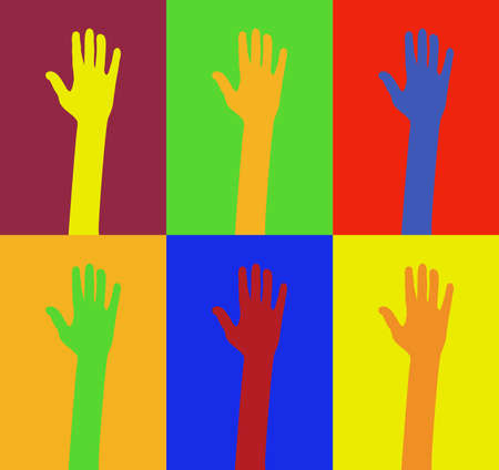 
illustration of hands for the concept of diversity

のイラスト素材