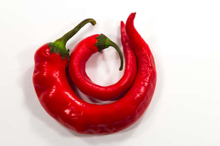 Nice color peppers foodの写真素材