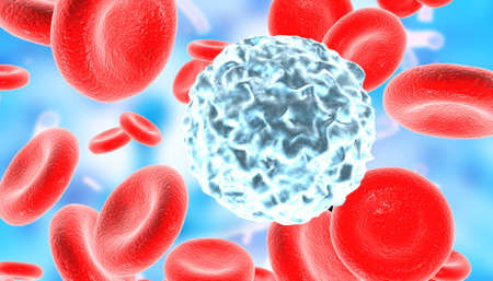Atom Molecules on sicience background. 3d illustration 	の写真素材