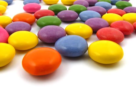 Many colors of sweet Candysの写真素材