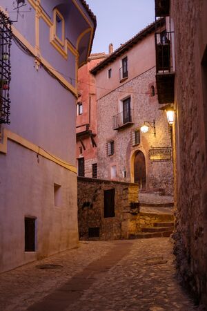 Albarracin, Teruel. Walled medieval cityの写真素材