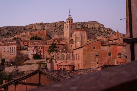 Albarracin, Teruel. Walled medieval cityの写真素材