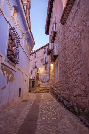 Albarracin, Teruel. Walled medieval cityの写真素材