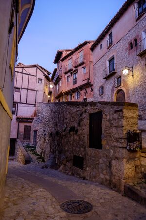 Albarracin, Teruel. Walled medieval cityの写真素材