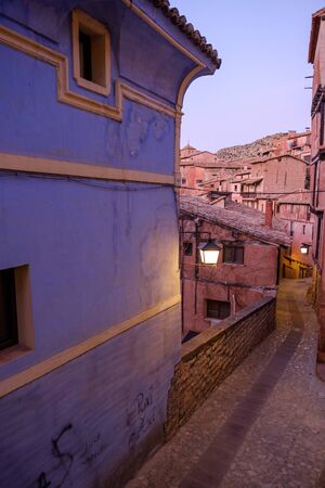 Albarracin, Teruel. Walled medieval cityの写真素材
