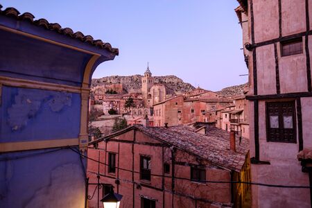 Albarracin, Teruel. Walled medieval cityの写真素材