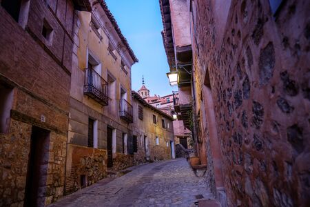 Albarracin, Teruel. Walled medieval cityの写真素材