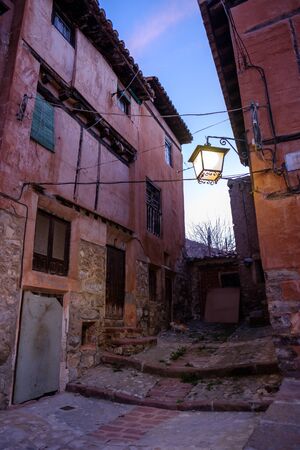 Albarracin, Teruel. Walled medieval cityの写真素材